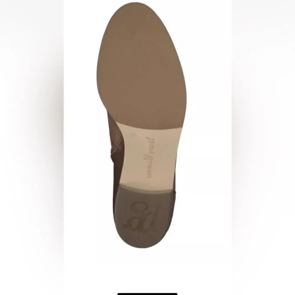 NWT PAUL GREEN Sante Bootie Soft Suede Zip Black $520